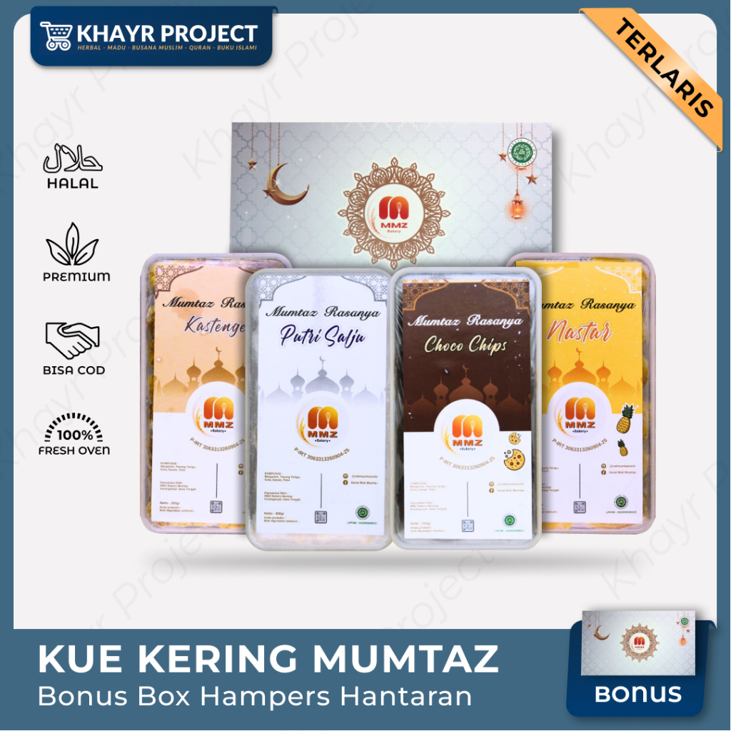 

Paket Kue Kering Lebaran Mumtaz Hampers Kuker Murah Kue Kering Nastar Kastengel Chococips