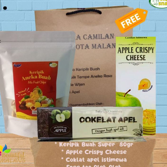 

Free Ongkir PAKET OLEH OLEH Malang Exlusive Free Tas