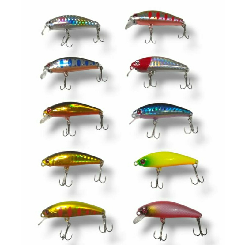 MINNOW 6CM TYPE SINKING | UMPAN CASTING HAMPALA