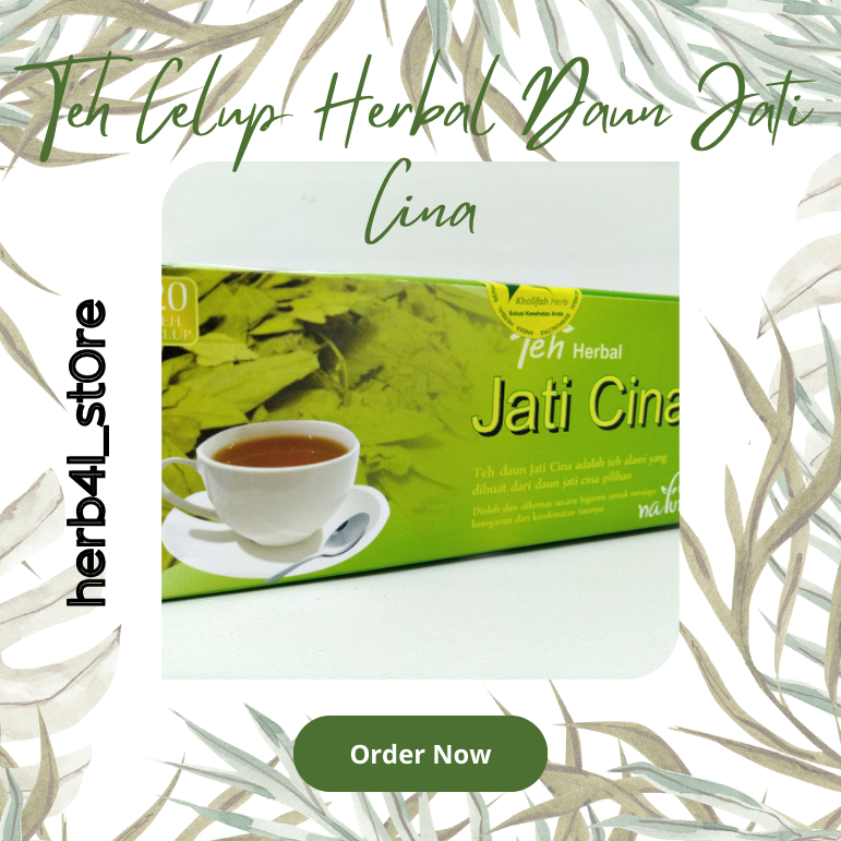 

Teh Celup Herbal Daun Jati Cina Herb4l_St0re Termurah