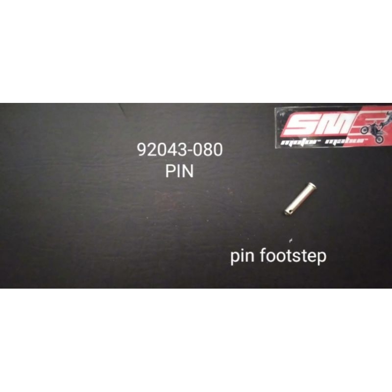pin step injakan kaki klx depan
