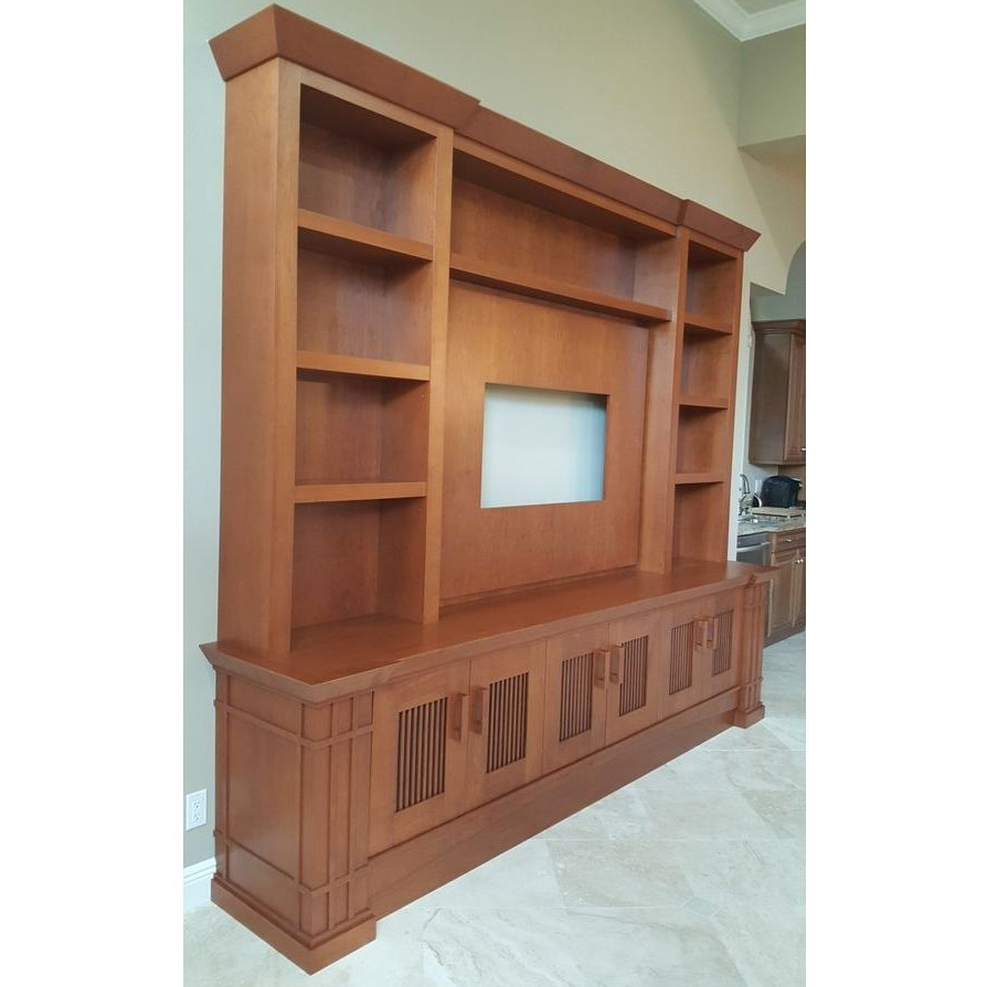 Buffet Tv Minimalis Kayu Jati / Lemari Pajangan Minimalis Jati