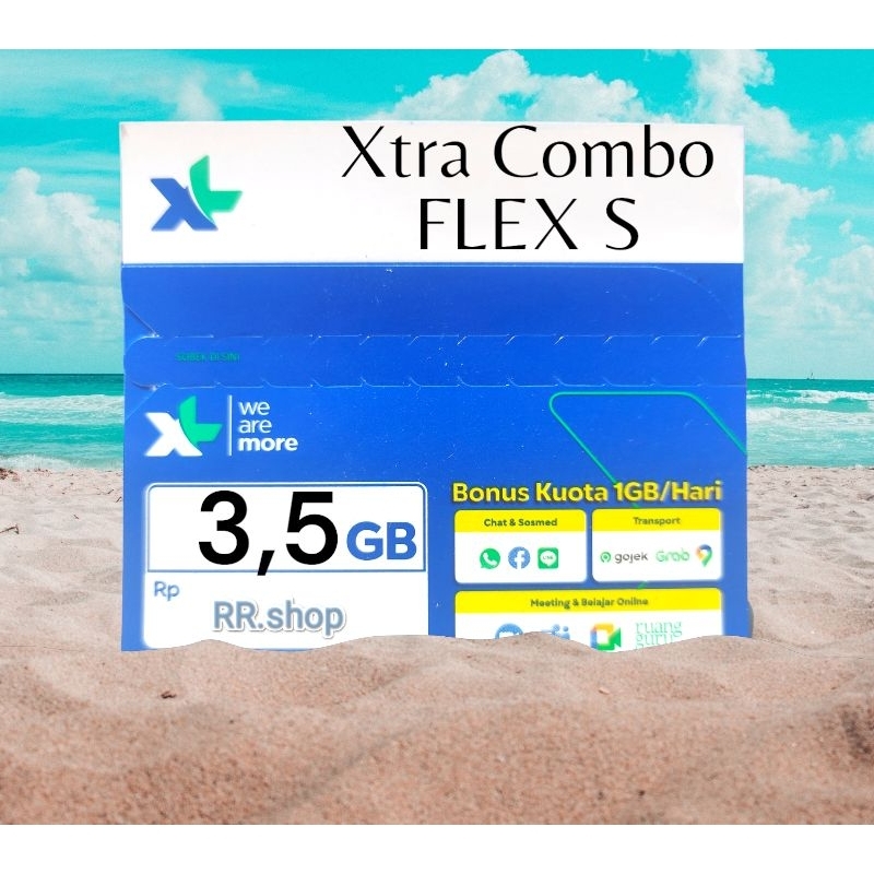 KARTU PERDANA KUOTA XL XTRA COMBO FLEX S