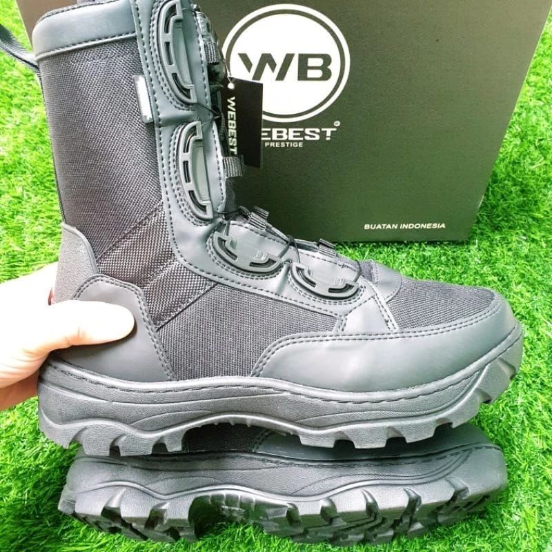 Sepatu PDL WB Webest Prestige Tali Putar.
