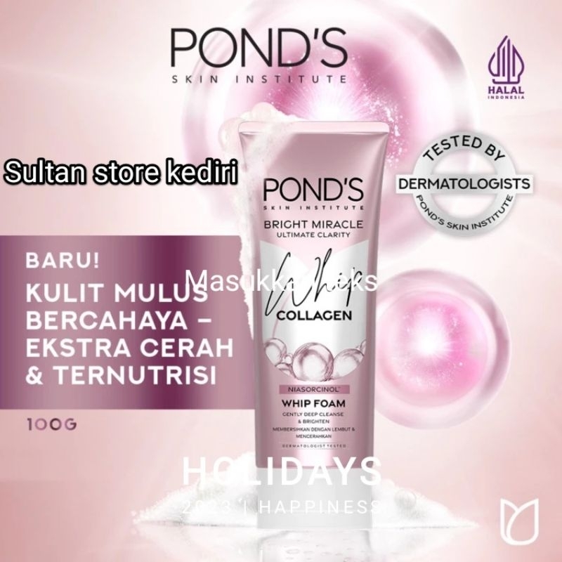 Pond's serum whip foam 100ml