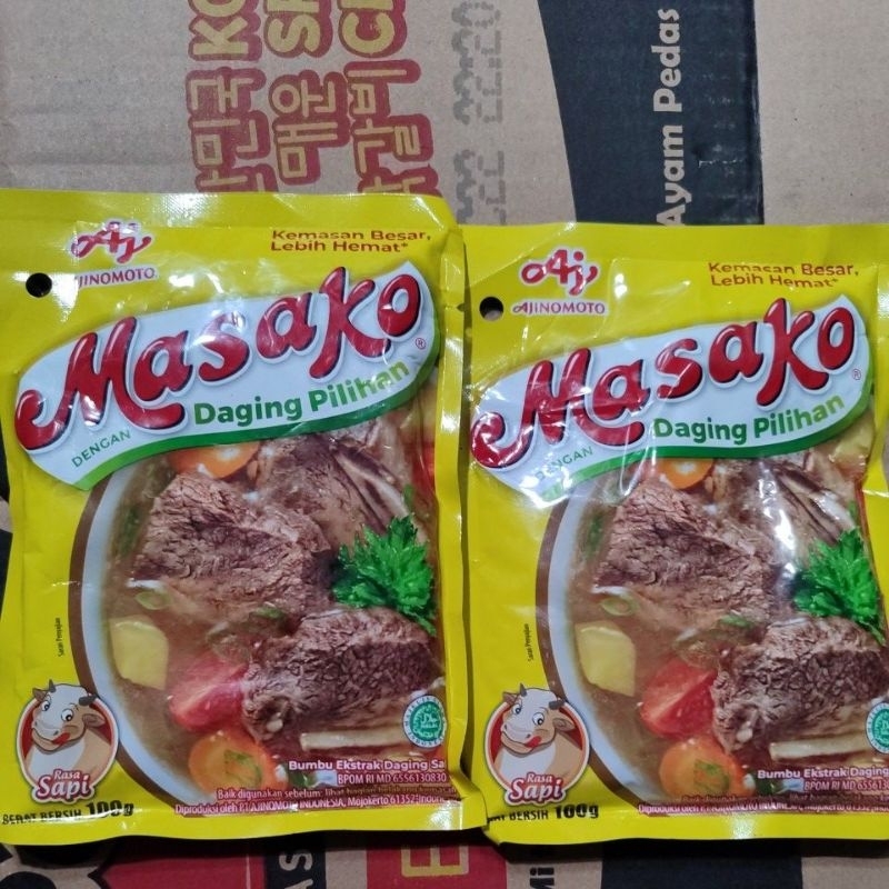 

ajinomoto masako sapi 100gr