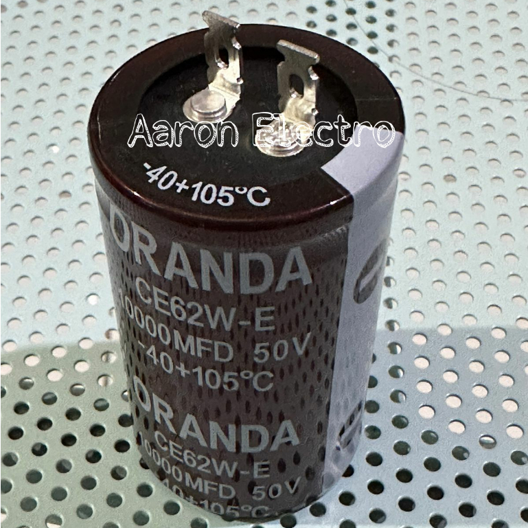 Elco Elko 10000UF 50V ORANDA CE62W-E COKLAT