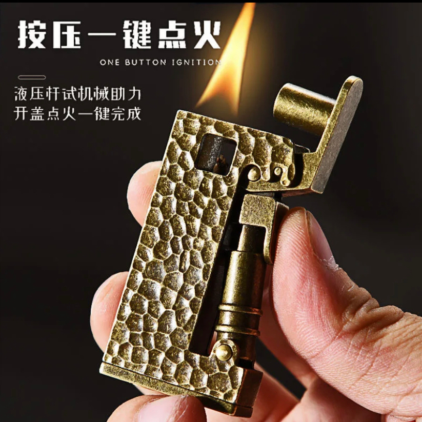 Mancis Korek Api Minyak Dolphin 752 Korek Unik dan Antik Kerosene Lighter Gift