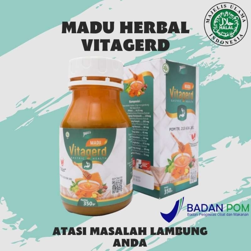 

Madu vitager original obat maag dan gerd