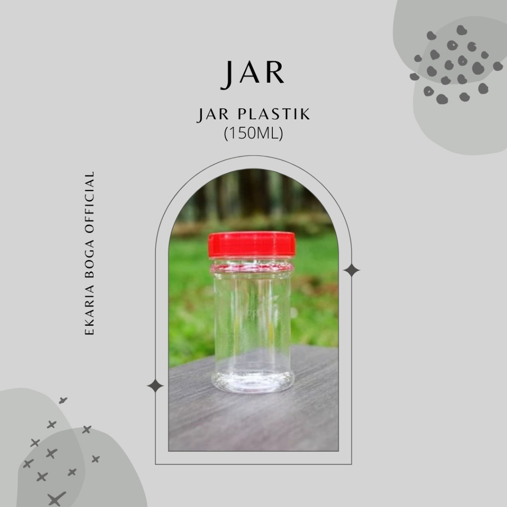 JAR |TOPLES PLASTIK |TOPLES/BOTOL BUMBU/SAMBAL|BULAT|JAR PLASTIK 150ML- 400ML