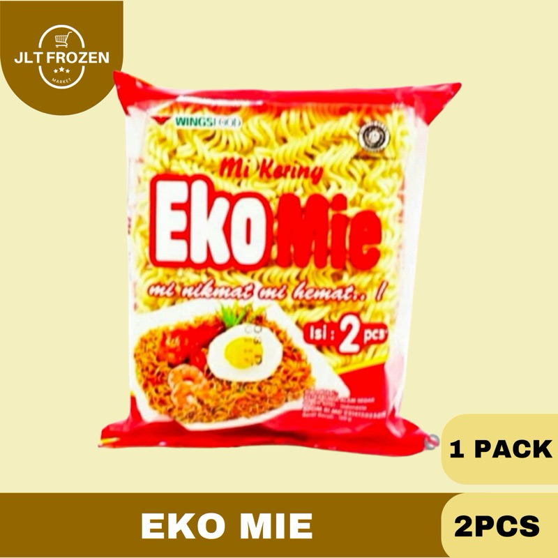 

Ekomie Mie Kering / Mie Instan Kering kemasan 1 pack isi 2pcs