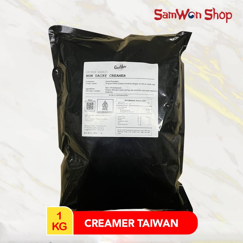 

CREAMER POWDER IMPORT 1 KG - BUBUK KRIMER SUSU MINUMAN