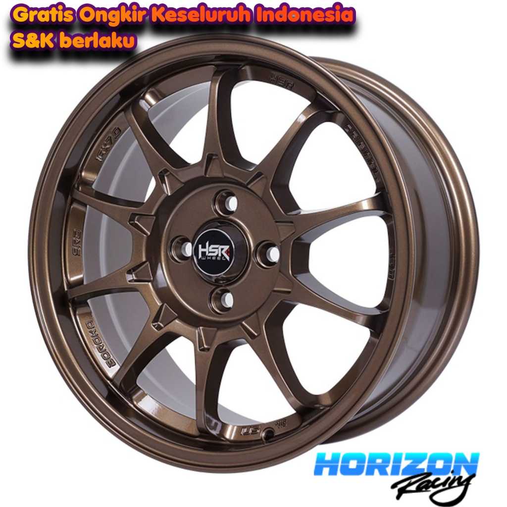 Velg mobil racing ring 16 untuk Honda City Freed dll hsr Boroko Srd