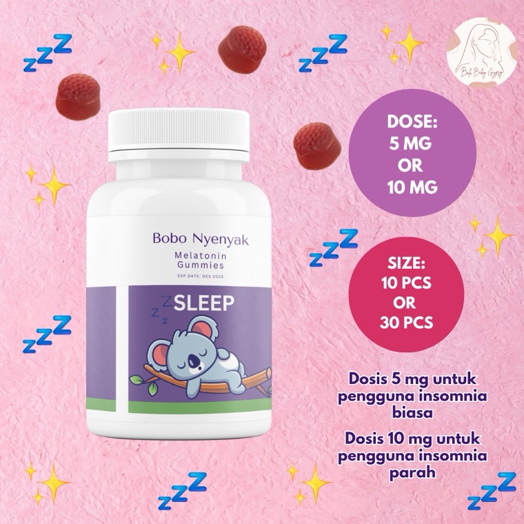 

Ready Stock SLEEP SHARE IN JAR BUNDLING ISI 1 DAN ISI 3 Sleep Melatonin Gummies