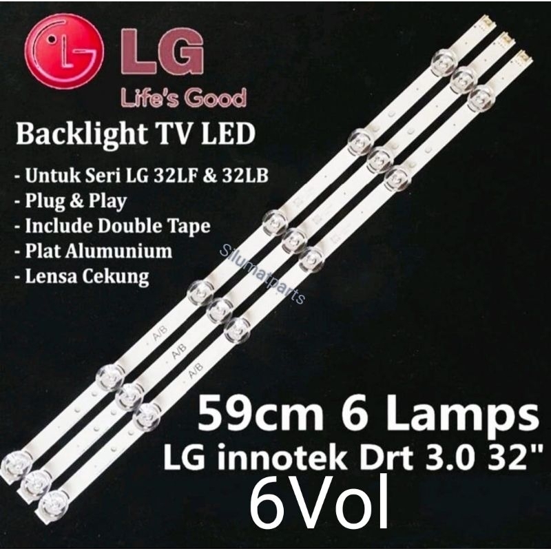BESTPROMO BACKLIGHT TV LED LG 32LF550 32LB550A 32LB550 32LY340 32LF550A 32LX340 32LY340C / BACKLIGHT