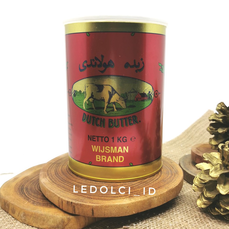 

Ready Stok TERMURAH WIJSMAN BUTTER MENTEGA WIJSMAN WISMAN WYSMAN KALENG 1KG 1 KG