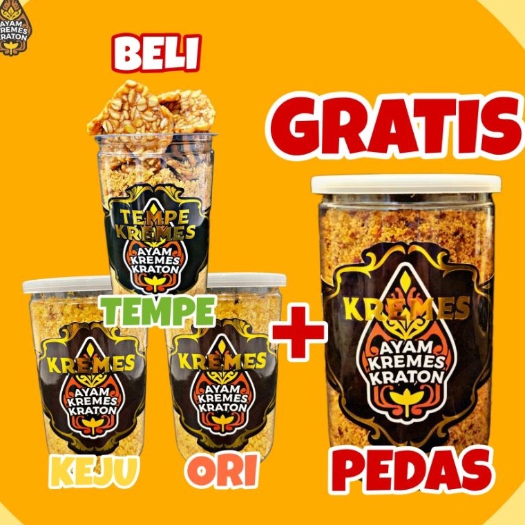 

Swip up FREE KREMES PEDAS Bundle Kremes Keju Kremes Ori Tempe Kremes