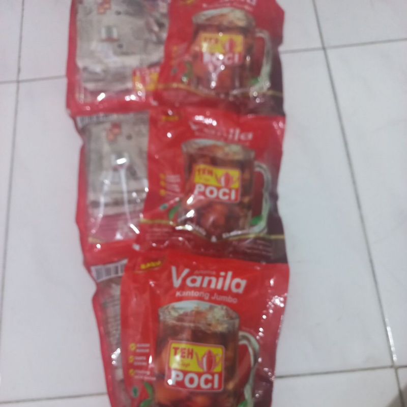 

TEH VANILA KANTONG JUMBO MERAH POCI (MERAH),1 Renceng isi 6 bngks