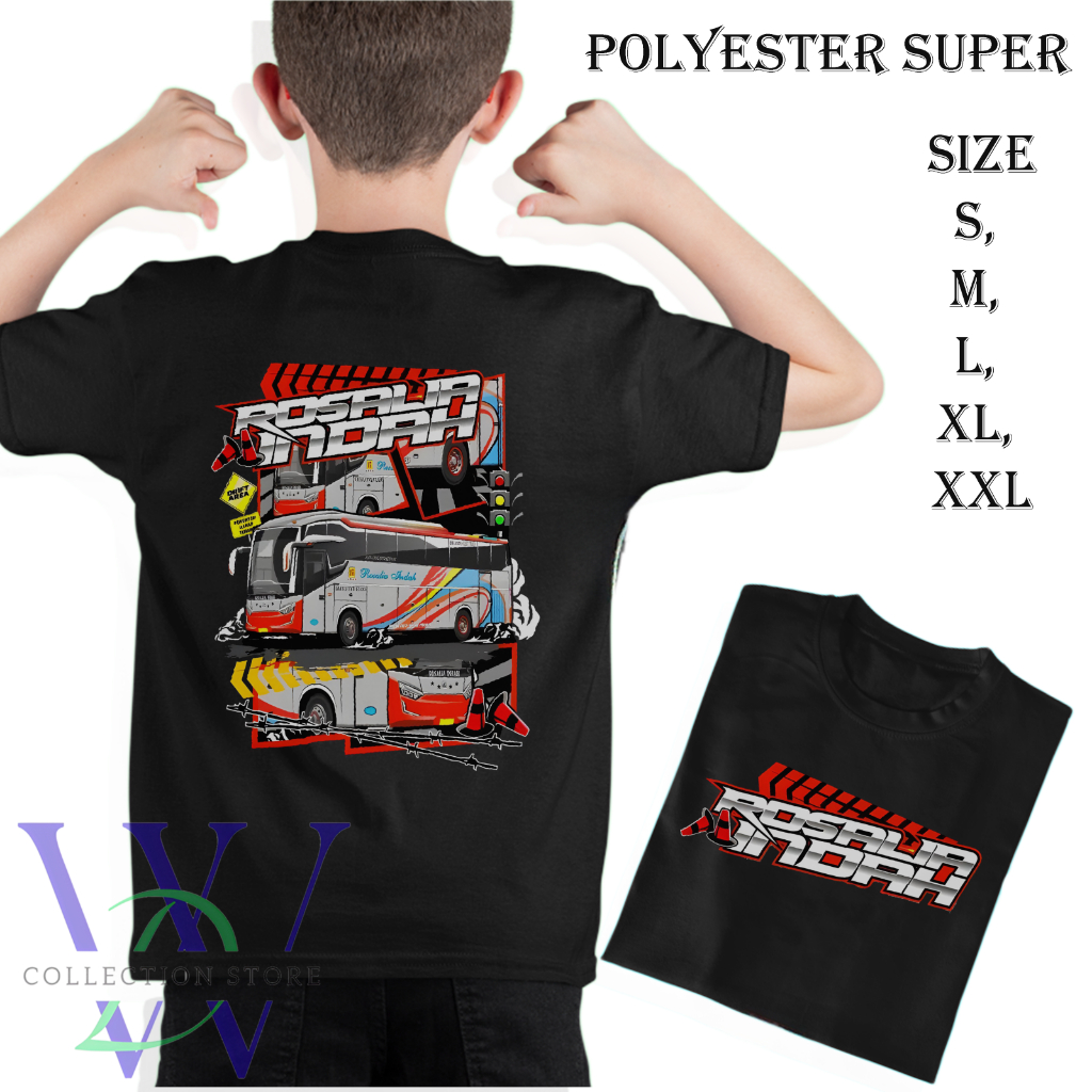 WDC kaos anak bismania terbaru baju anak rosalia indah trans