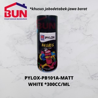 PYLOX BASIC PB 101 A MATT WHITE / PYLOX BASIC 300CC WHITE MATT / PYLOX BASIC PUTIH DOFF 300 CC