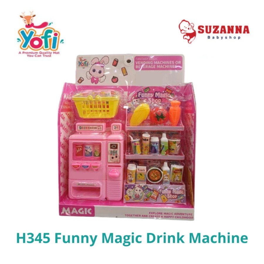 YOFI TOYS H -345 FUNNY MAGIC DRINK MACHINE - Mainan Anak
