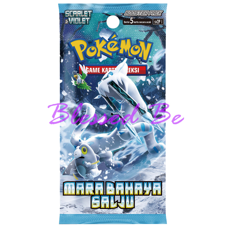 kartu pokemon mara bahaya salju booster pack TCG Indonesia