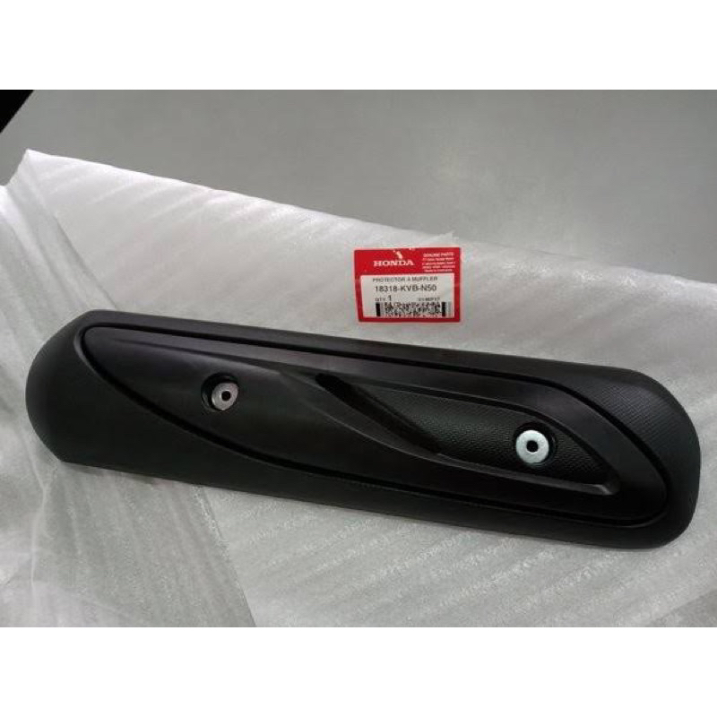 TUTUP COVER KNALPOT VARIO 110 KARBU 18318-KVB-N50
