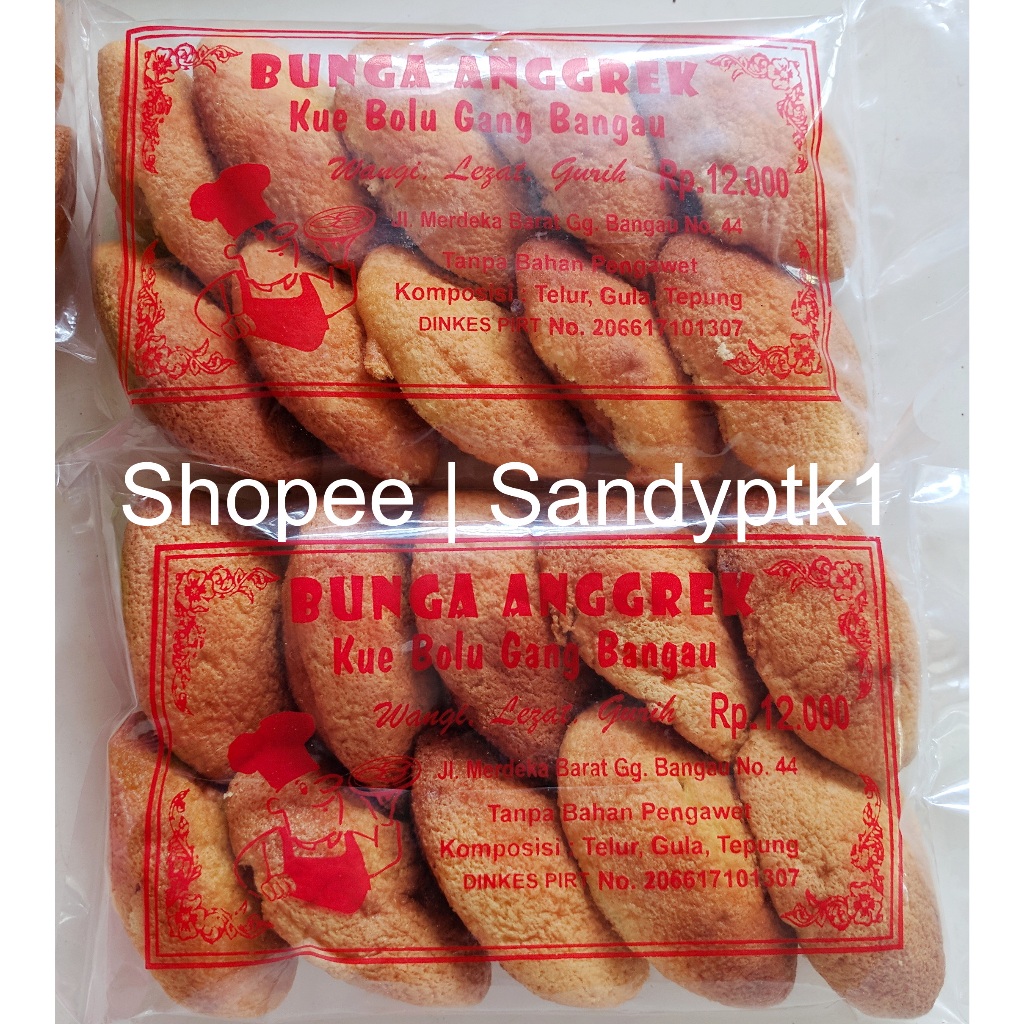 

Kue Bolu Gang Bangau Bunga Anggrek - Bolu terenak Pontianak