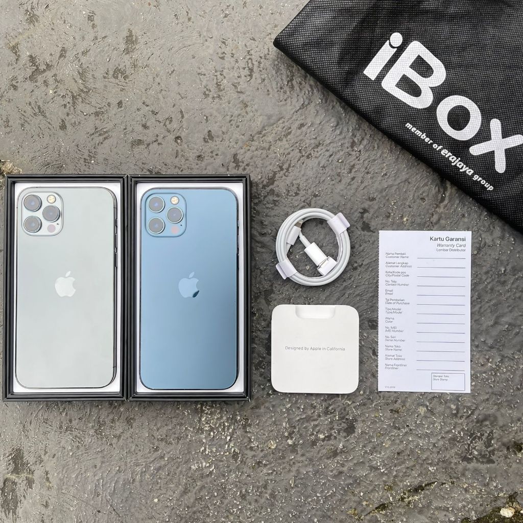 iBox | iPhone 12 Pro | Pro Max 128GB 256GB 512GB Second Garansi Resmi iBox Bergaransi