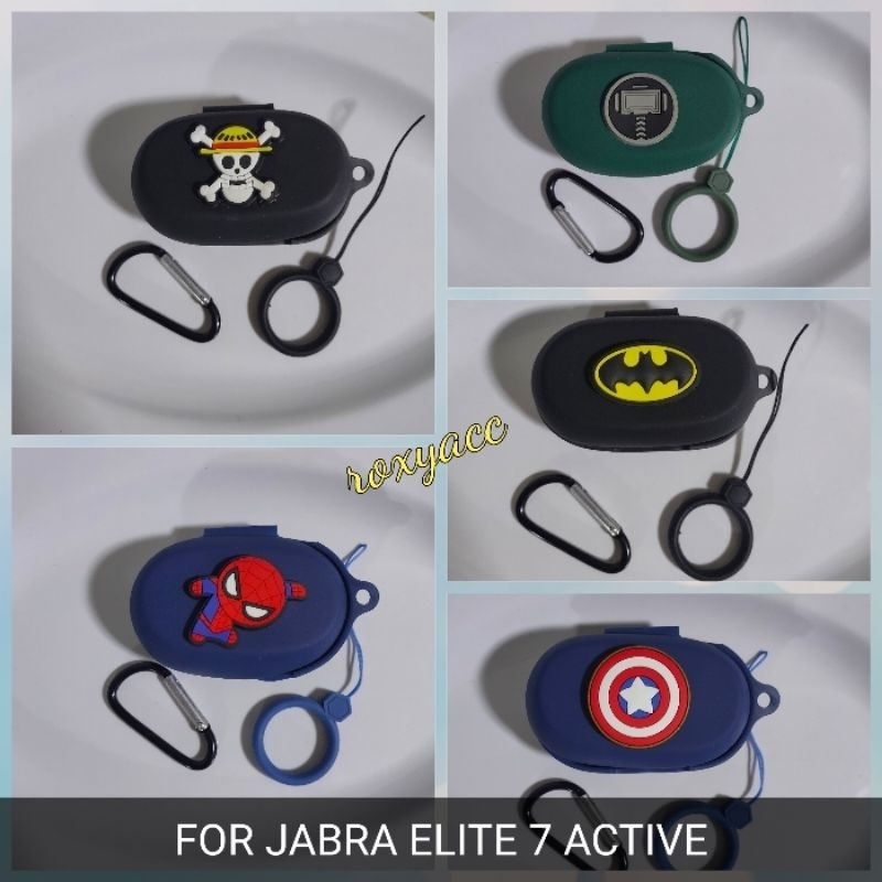 SOFT CASE JABRA ELITE 7 ACTIVE CASING COVER BAHAN RUBBER