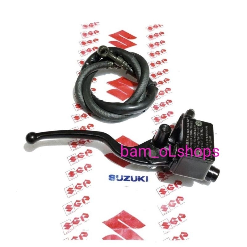 selang rem+master rem set depan Suzuki Hayate,Nex,smash new,spin 125,skydrive