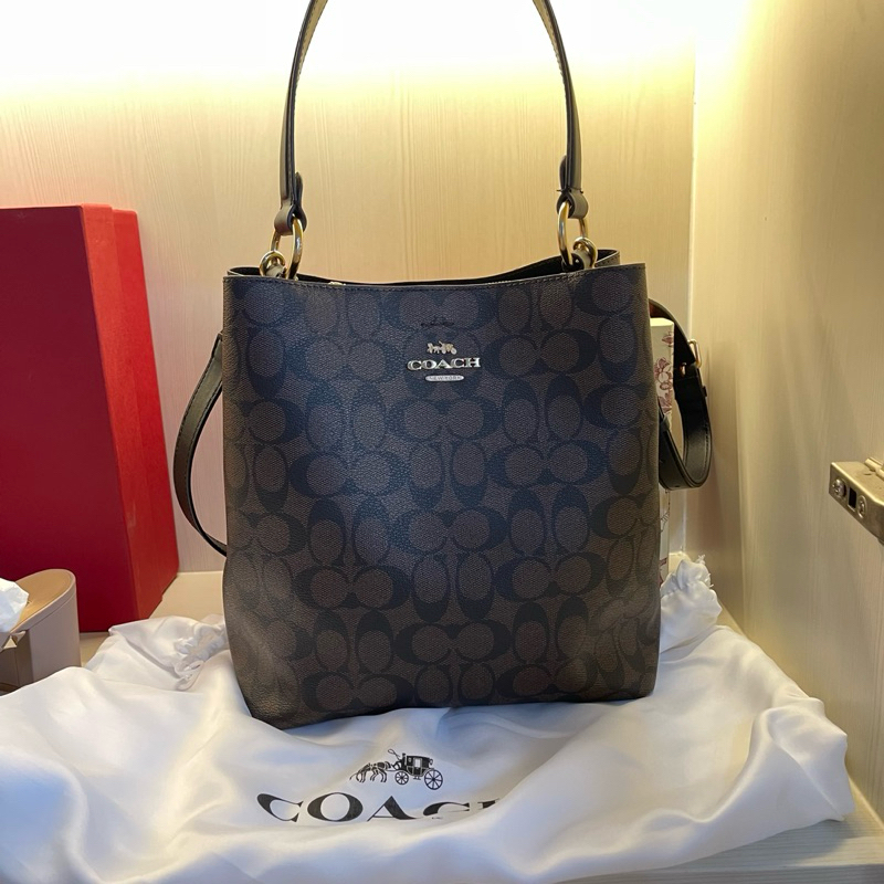 Preloved COACH MOLLIE BUCKET BAG AUTHENTIC FO (preloved tas coach/coach bucket bag/bucket bag/authen