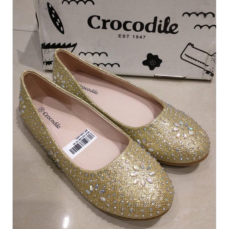 sepatu flat anak  original brand CROCODILE