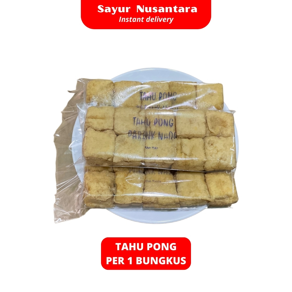 

Tahu Pong 1 Bungkus Isi 10 - Sayur Nusantara