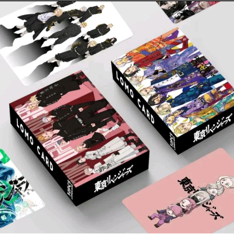 photocard anime premium + box