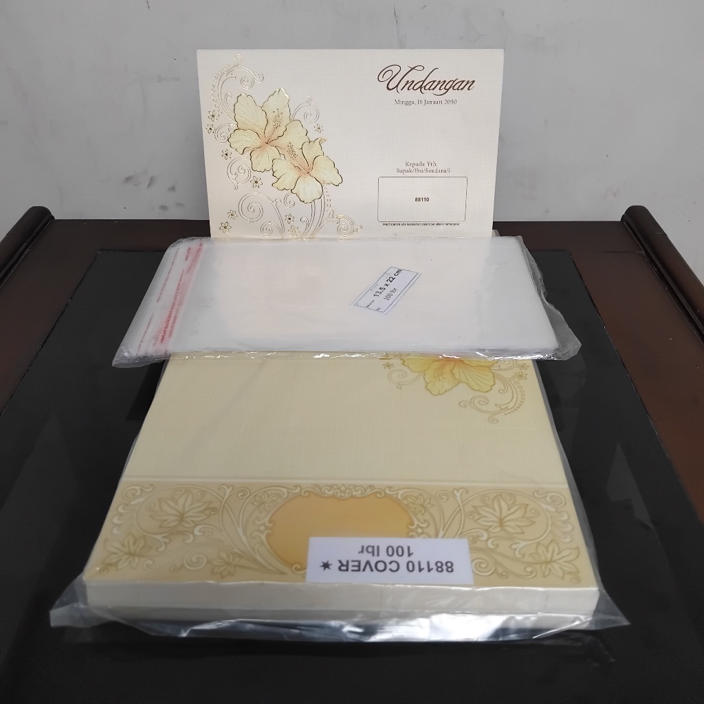 ERBA 88110 KOSONGAN + PLASTIK OPP ISI 100 lbr