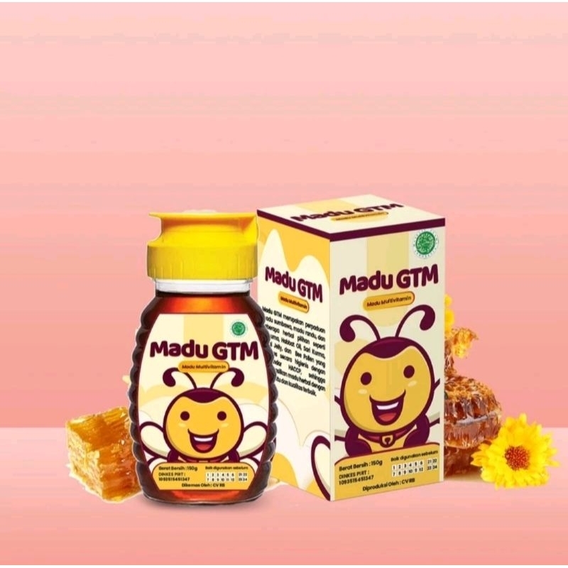 

Madu GTM untuk nafsu makan anak