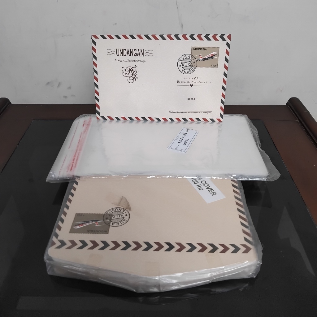ERBA 88184 KOSONGAN + PLASTIK OPP ISI 100