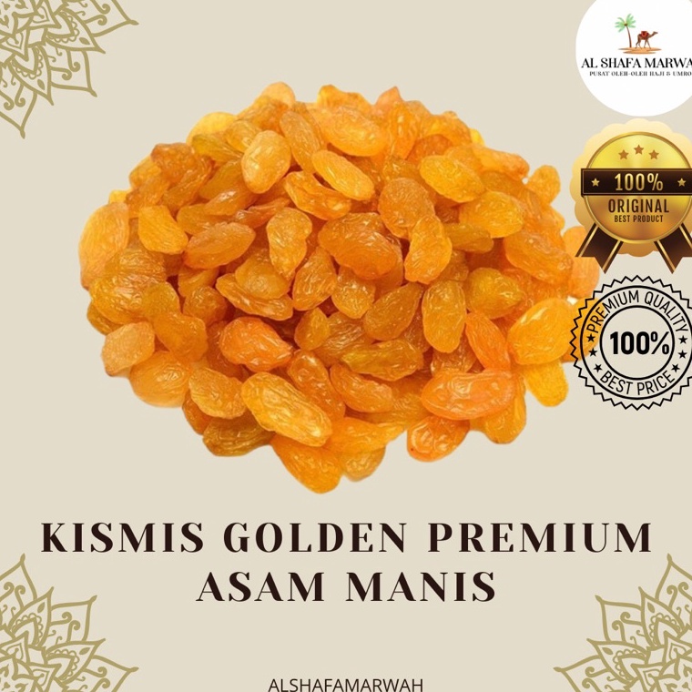 

SUPER DISKON Kismis Kismis Golden Premium Asam Manis Kismis Haji Umroh