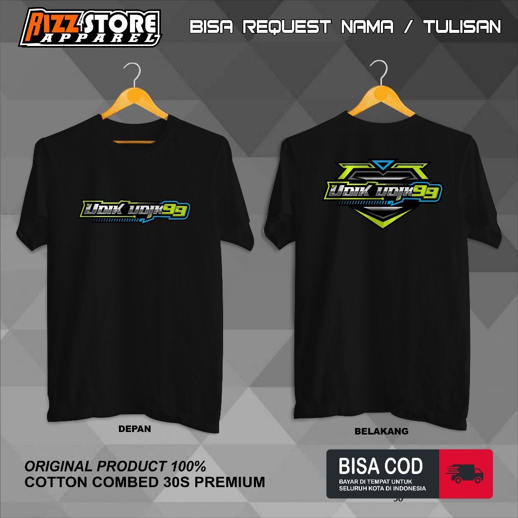 BAJU KAOS RACING custom nama tshirt racing terbaru request nama dan sponsor