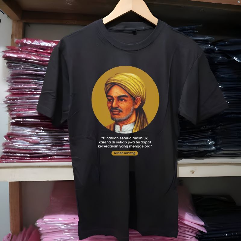 KAOS Sunan BONANG KAOS WALISONGO KAOS KATA KATA