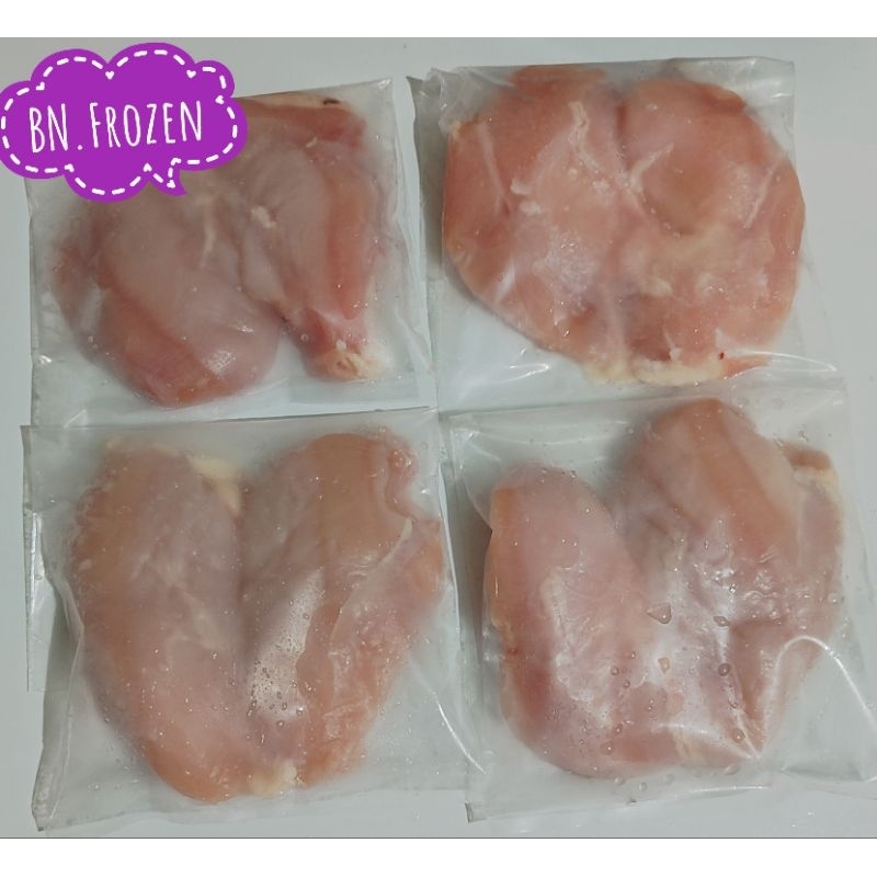 

Filet dada Ayam ukuran 250 gram