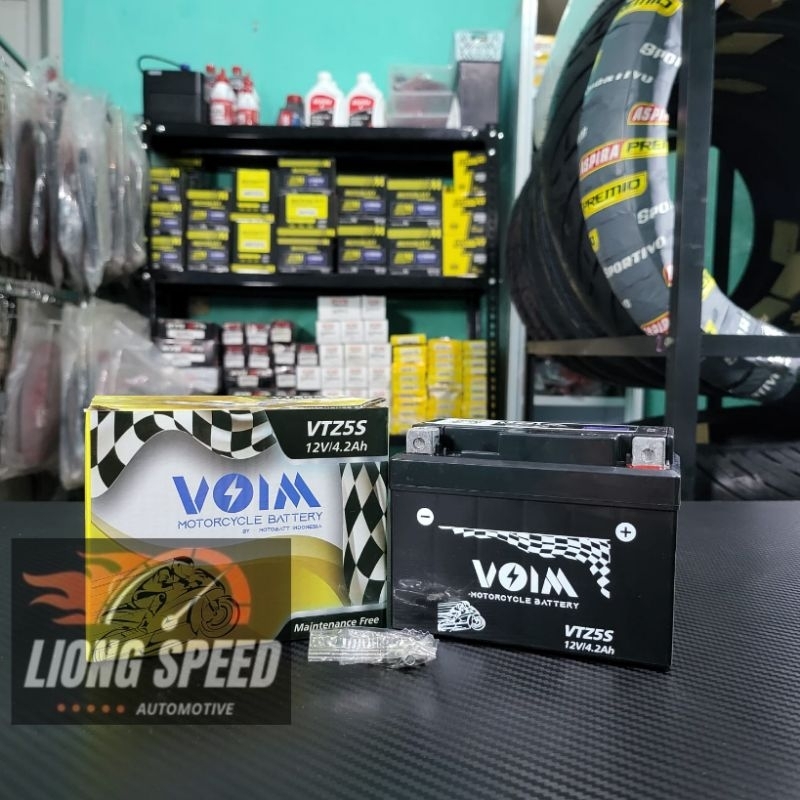 By Motobatt Aki Motor Freego S Version Soul Gt Mio Z J M3 Gear 125 Fino Vtz5s Gtz5s Mtz5s Voim
