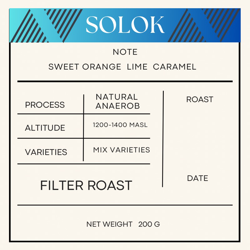 

Kopi Filter Arabika Solok