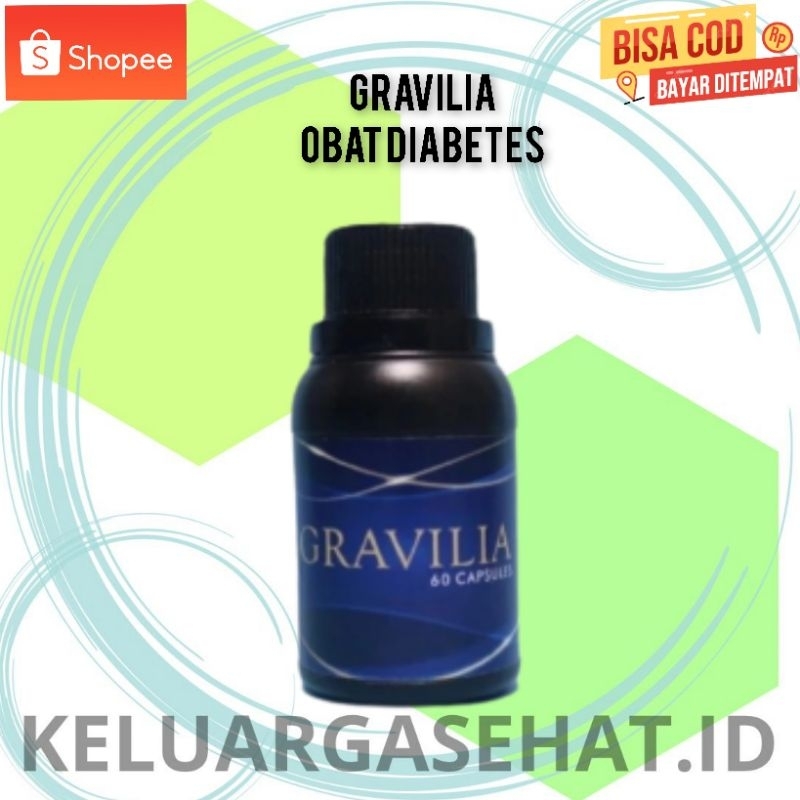 GARANSI ORIGINAL GRAVILIA - gravilia herbal obat kencing manis terbaik