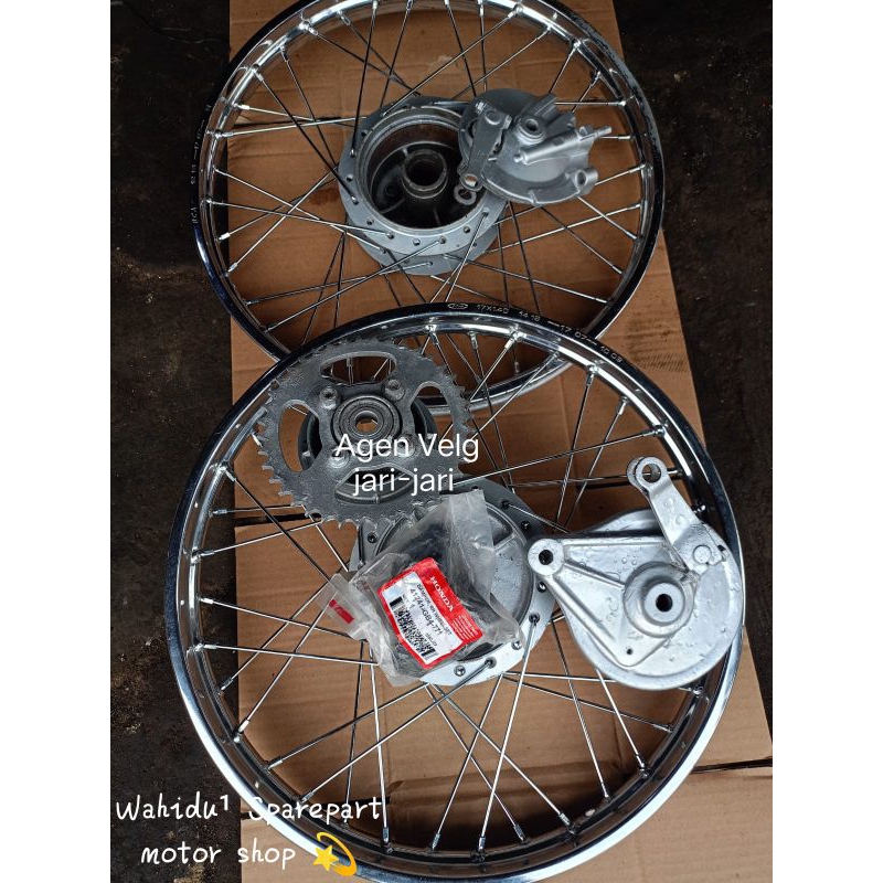 velg ring¹⁷ std full Set Astrea grand legenda Supra x lama Supra fit new Kirana Honda win prima { Ra