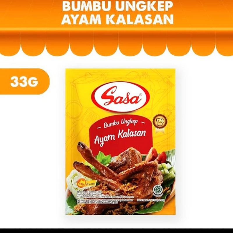 

SASA BUMBU AYAM KALASAN 33gr