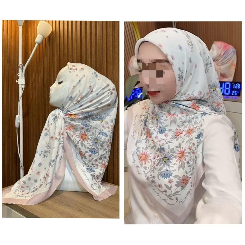 Hijab segi empat Voal Sublim By Karafa hijab - Jilbab Segiempat Karafahijab