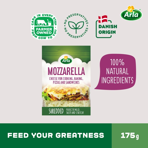 

Arla Mozarella shredded 175g