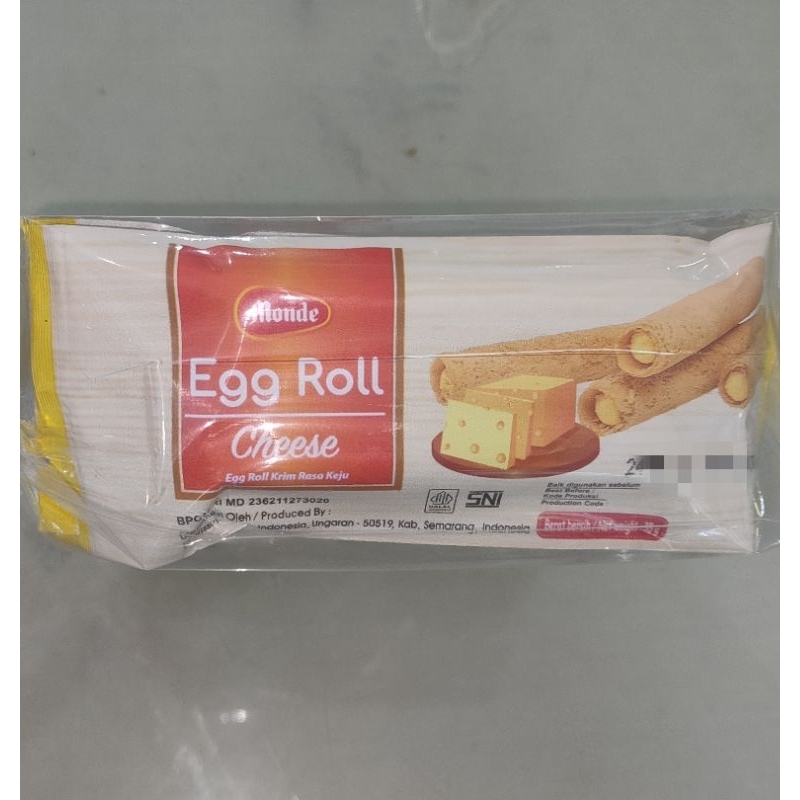 

MONDE EGG ROLL CHEESE 10 x 35Gr